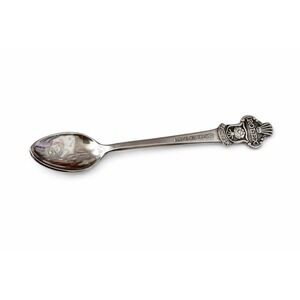 Rolex Bucherer Switzerland Lucerne Souvenir Spoon Lion Crest 4.25in